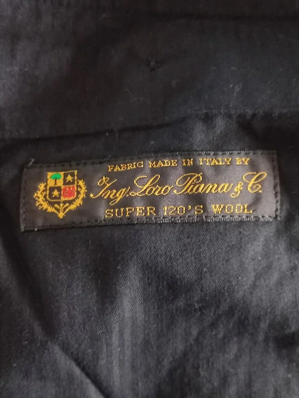 J.CREW LORO PIANA Ludlow slim fit 2 pc suit 38R/31x32 Black - Picture 9 of 15